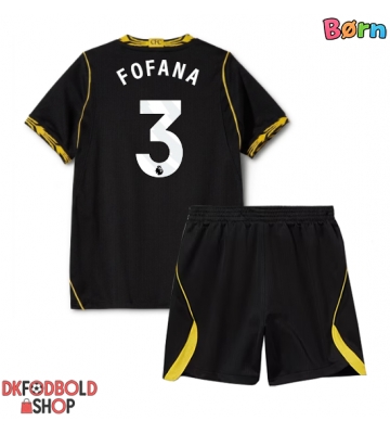 Chelsea Wesley Fofana #3 Udebanesæt Børn 2026-27 Kort ærmer (+ korte bukser)